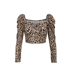 Vintage Leopard Top - Malibu Thrifts