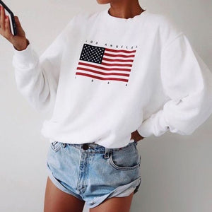 USA Sweatshirt - Malibu Thrifts