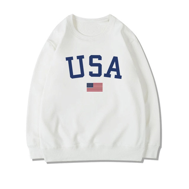 USA Sweatshirt - Malibu Thrifts