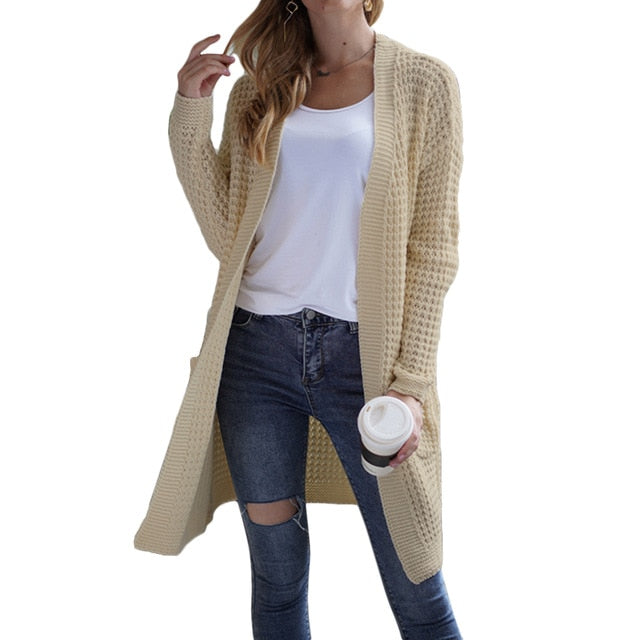 Loose Knitted Cardigan - Malibu Thrifts