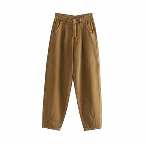 High Waist Cargo Pants