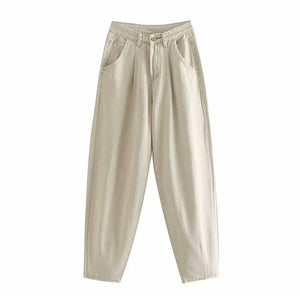 High Waist Cargo Pants