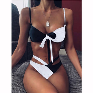 High Waist Brazilian Bikini Set