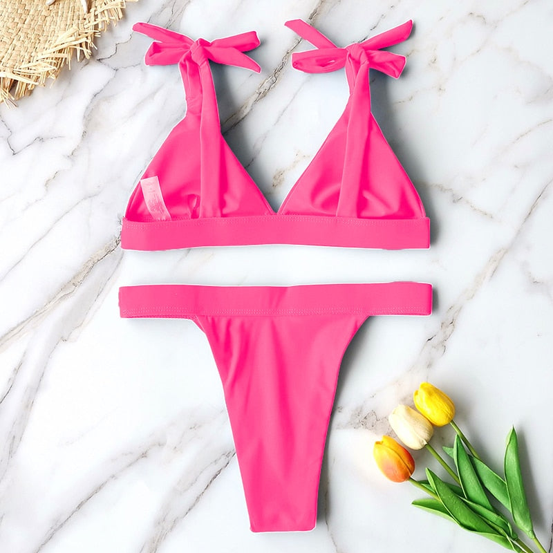 High Waist Bikini Set