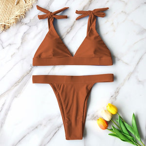 High Waist Bikini Set